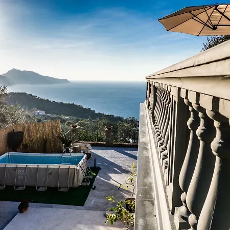 Villa Capri Wonderful View Massa Lubrense Exterior photo